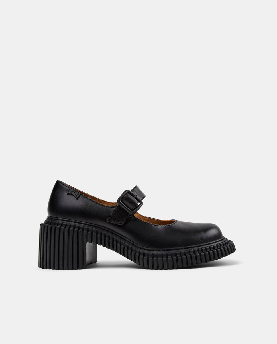 CAMPER Pix London, mocassins negre per a dona a Tascón