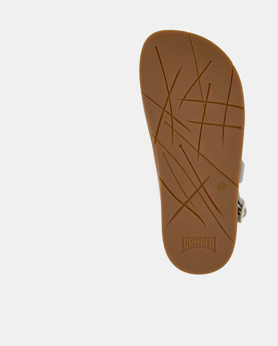 CAMPER Lluc Sandal, white sandals for women at Tascón