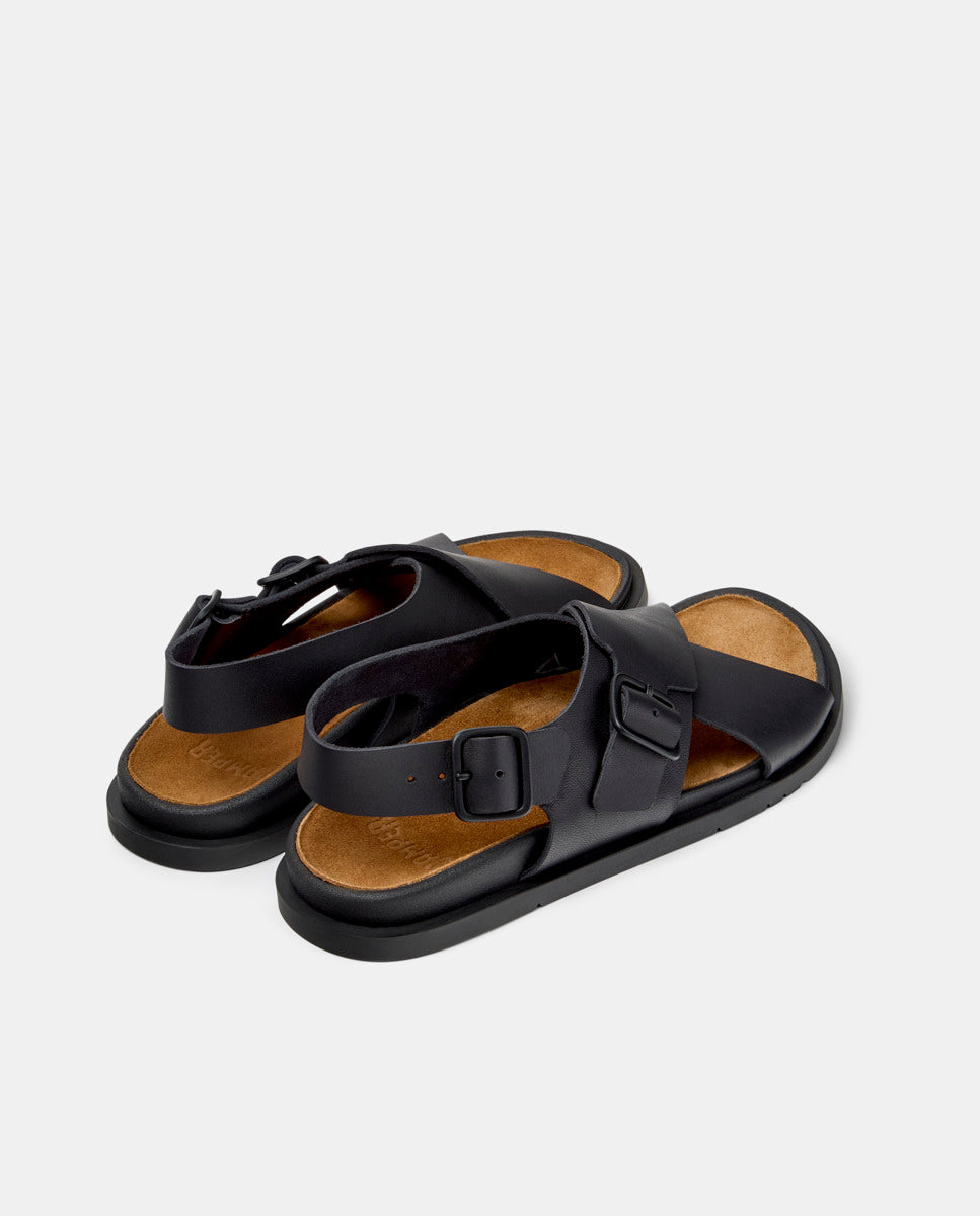 CAMPER Lluc Sandal, czarny sandały dla kobiet w Tascón