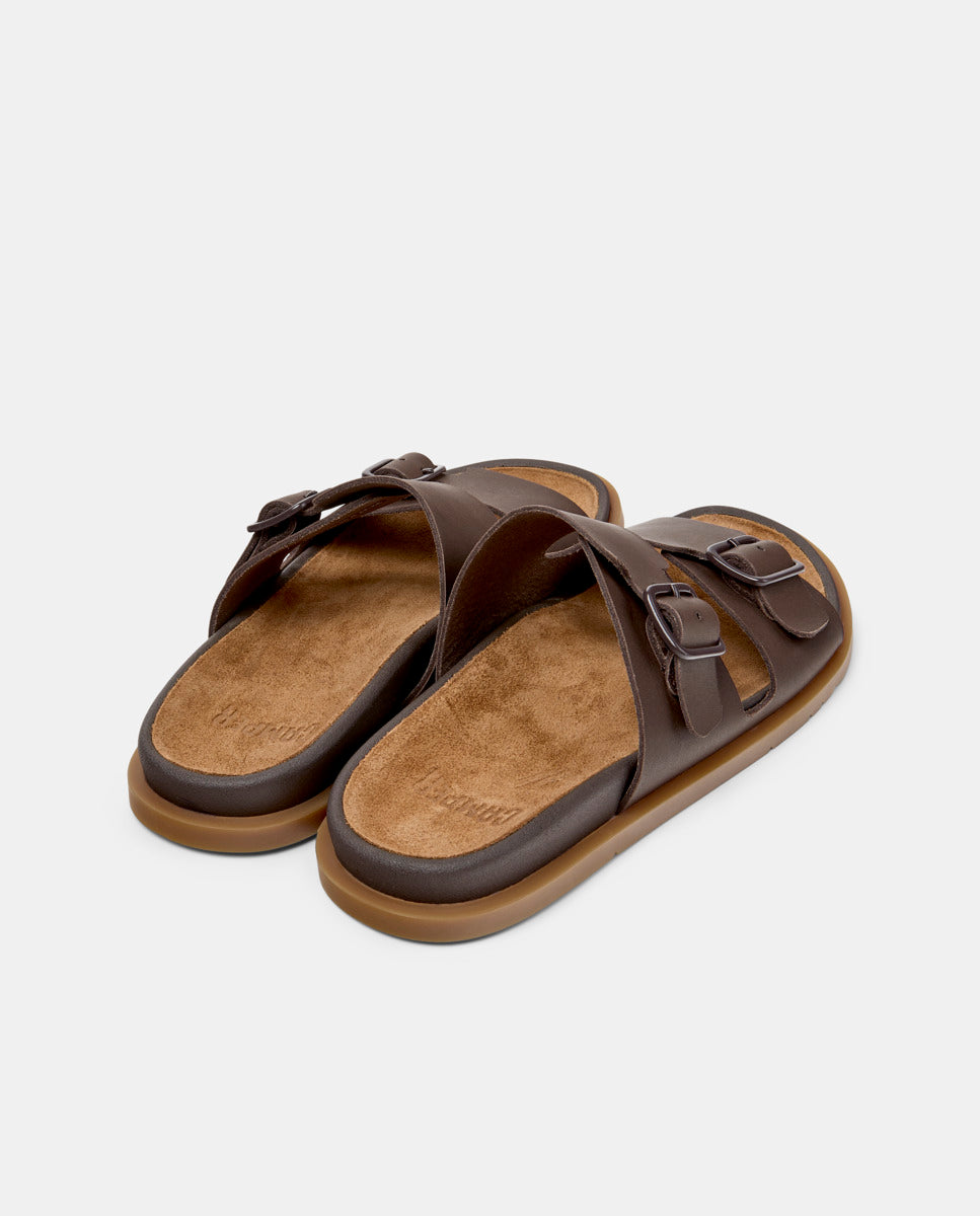 CAMPER Lluc Sandal, brown sandals for women at Tascón