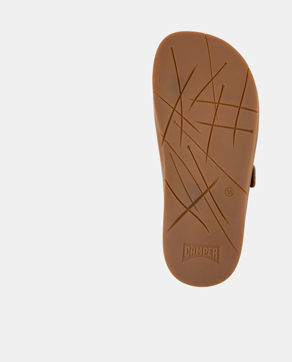 CAMPER Lluc Sandal, brown sandals for women at Tascón