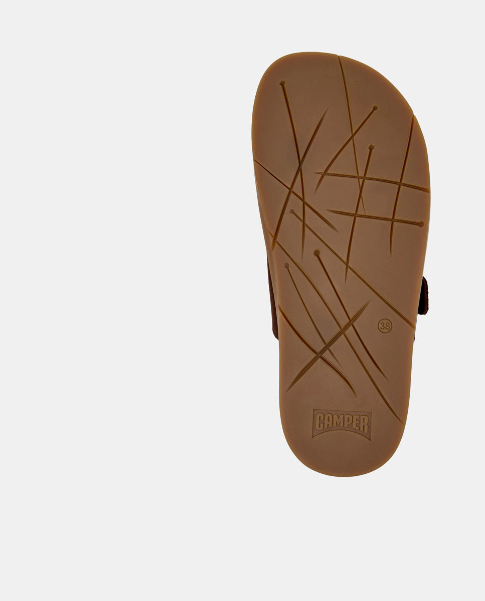 CAMPER Lluc K201881, brown sandals for women at Tascón