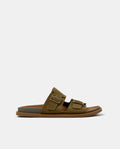 CAMPER Lluc Sandal, green sandals for women at Tascón
