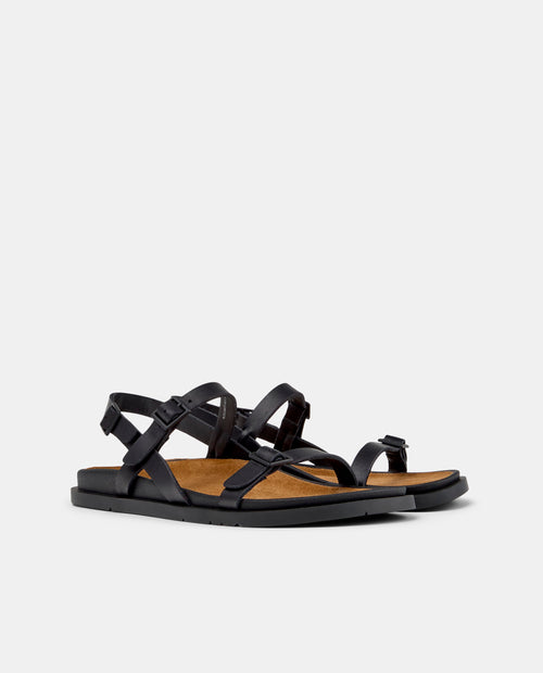 CAMPER Lluc Sandal, sandàlies negre per a dona a Tascón