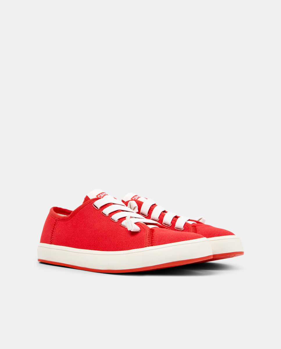 CAMPER Peu Rambla Ii, red trainers for women at Tascón