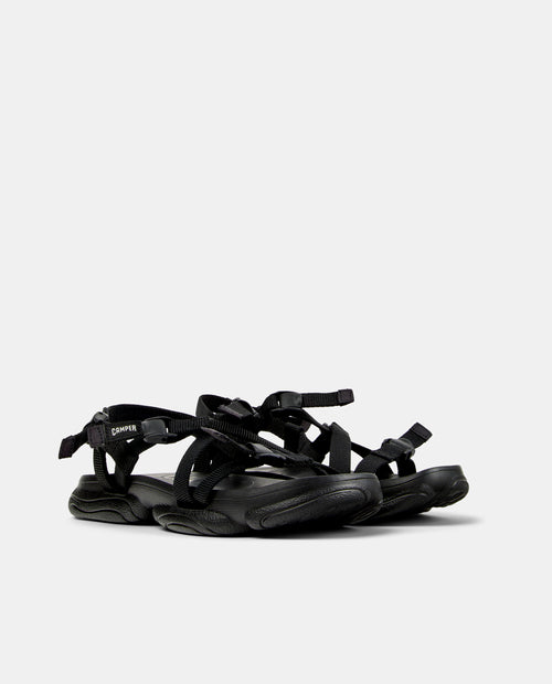 CAMPER Karst Sandal, черный сандалии для женщин в Tascón