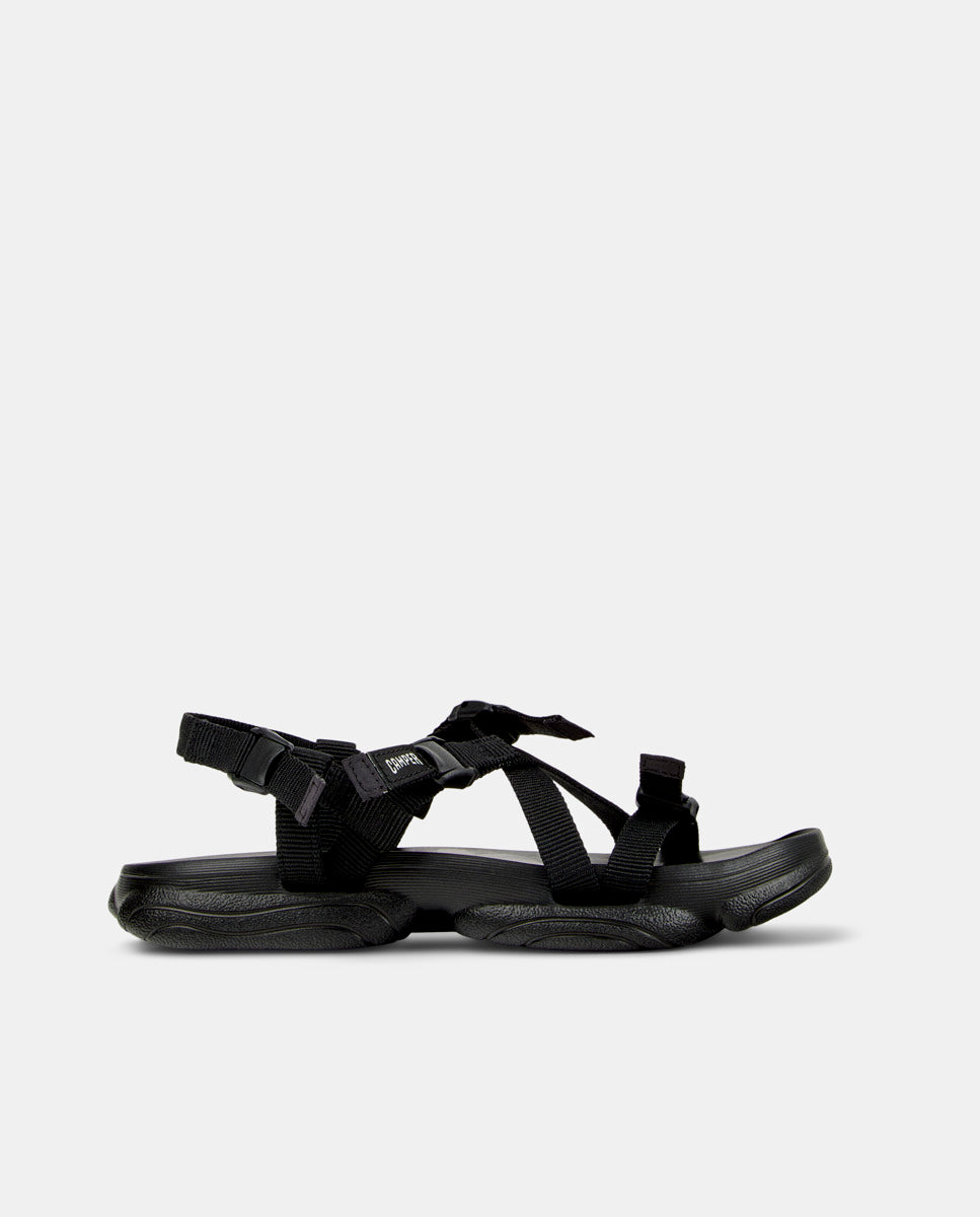 CAMPER Karst Sandal, sandàlies negre per a dona a Tascón