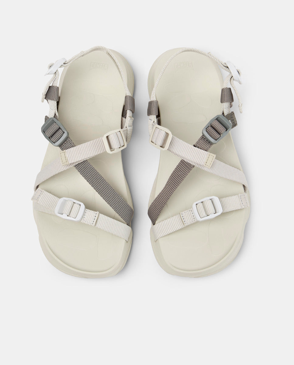 CAMPER Karst Sandal，Tascón 灰色女士凉鞋