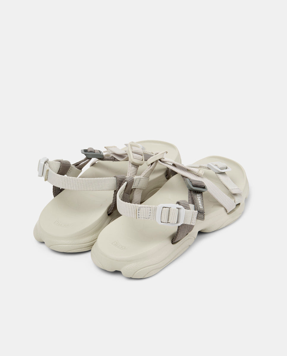 CAMPER Karst Sandal，Tascón 灰色女士凉鞋