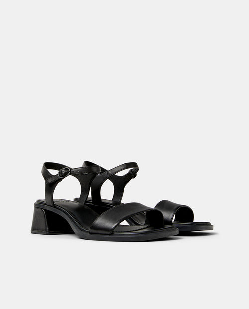 CAMPER Kora K201914, black sandals for women at Tascón