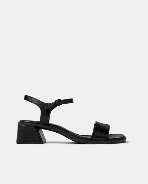 CAMPER Kora K201914, black sandals for women at Tascón