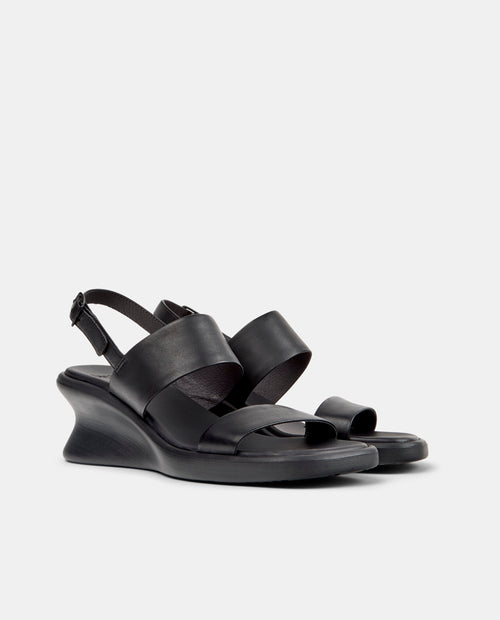 CAMPER Louise Sandal, zwart sandalen voor dames bij Tascón