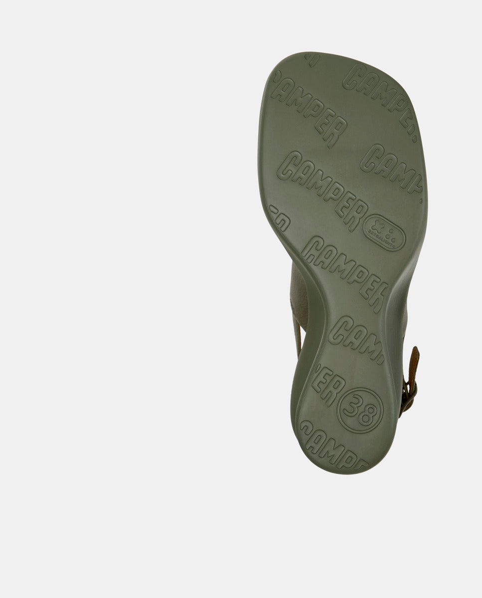 CAMPER Louise Sandal, sandàlies verd per a dona a Tascón
