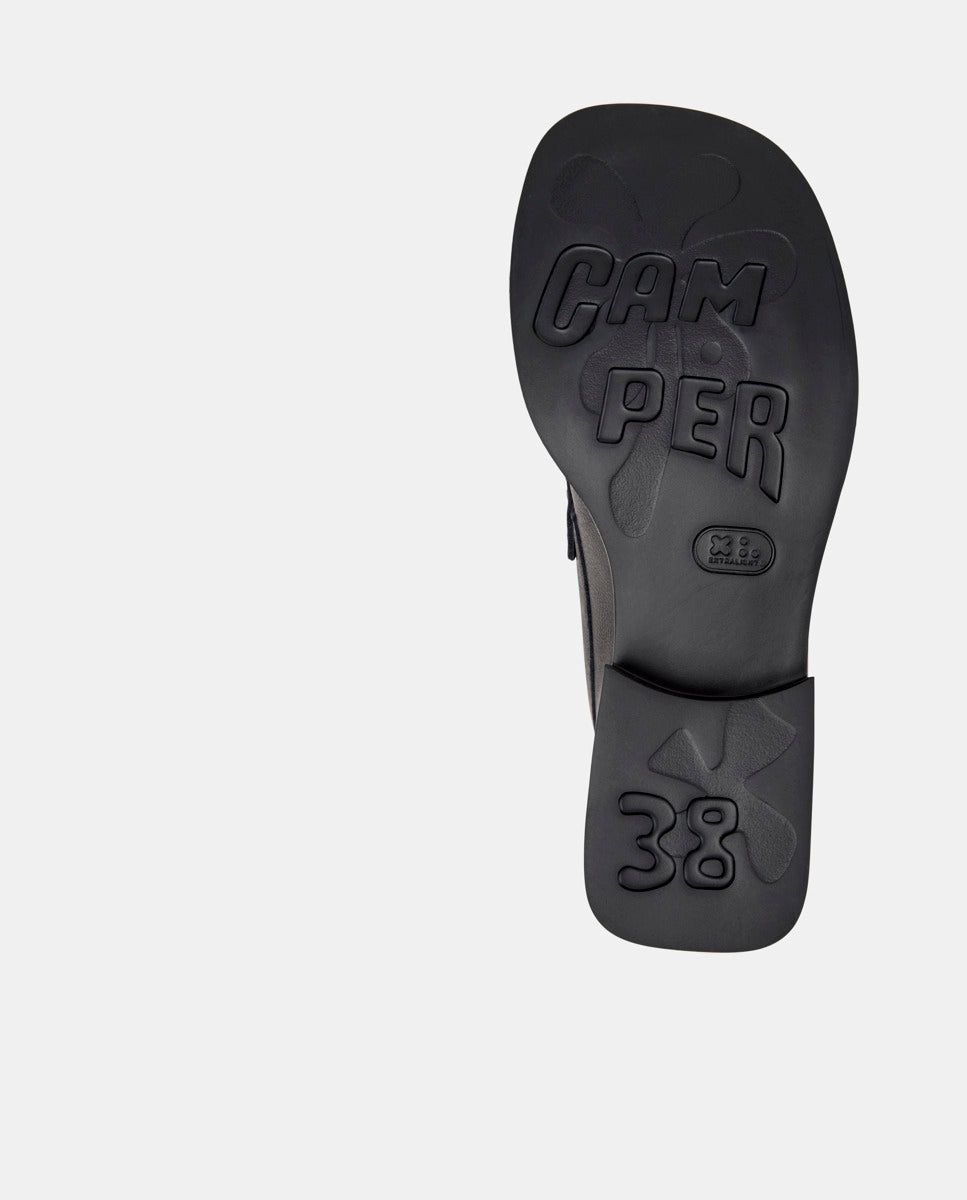 CAMPER Donna, zwart loafers voor dames bij Tascón