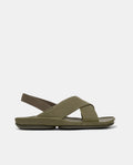 CAMPER Right Isla，Tascón 绿色女士凉鞋