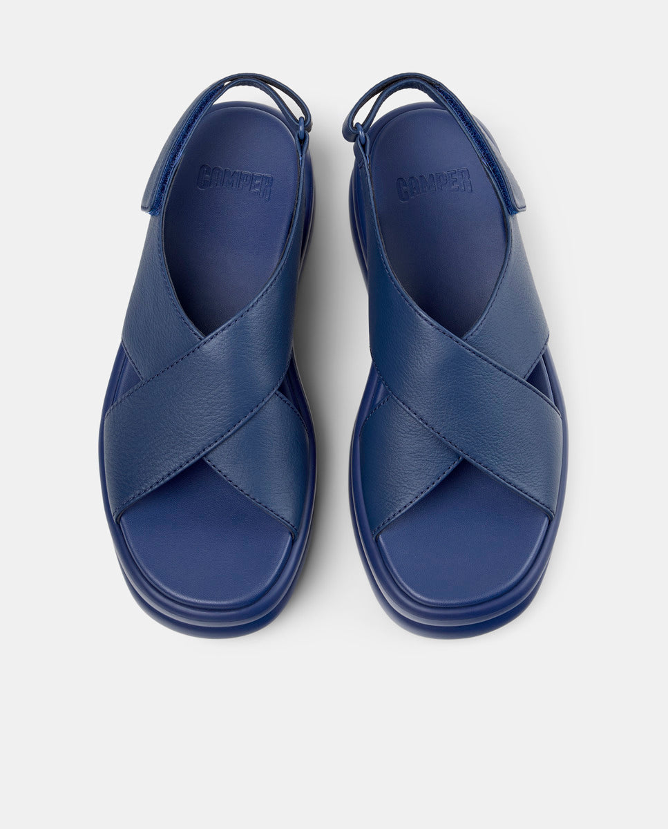 CAMPER Pelotas Flota Up, sandali blu da donna da Tascón