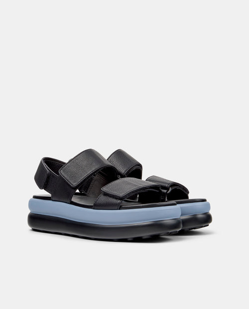 CAMPER Pelotas Flota Up، صنادل أسود للنساء من Tascón
