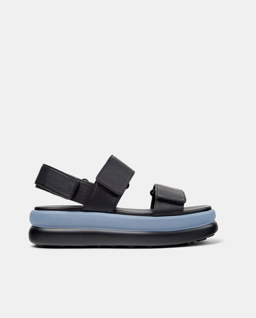 CAMPER Pelotas Flota Up، صنادل أسود للنساء من Tascón