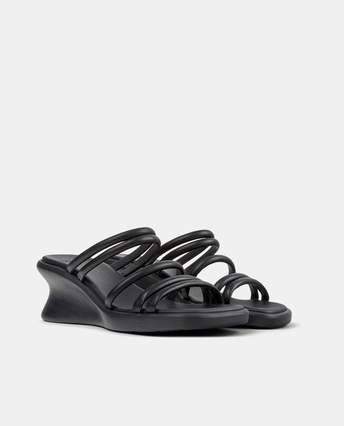 CAMPER Louise Sandal, zwart sandalen voor dames bij Tascón