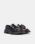 CAMPER Twins, black loafers for women at Tascón