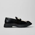 CAMPER Twins: black loafers for women