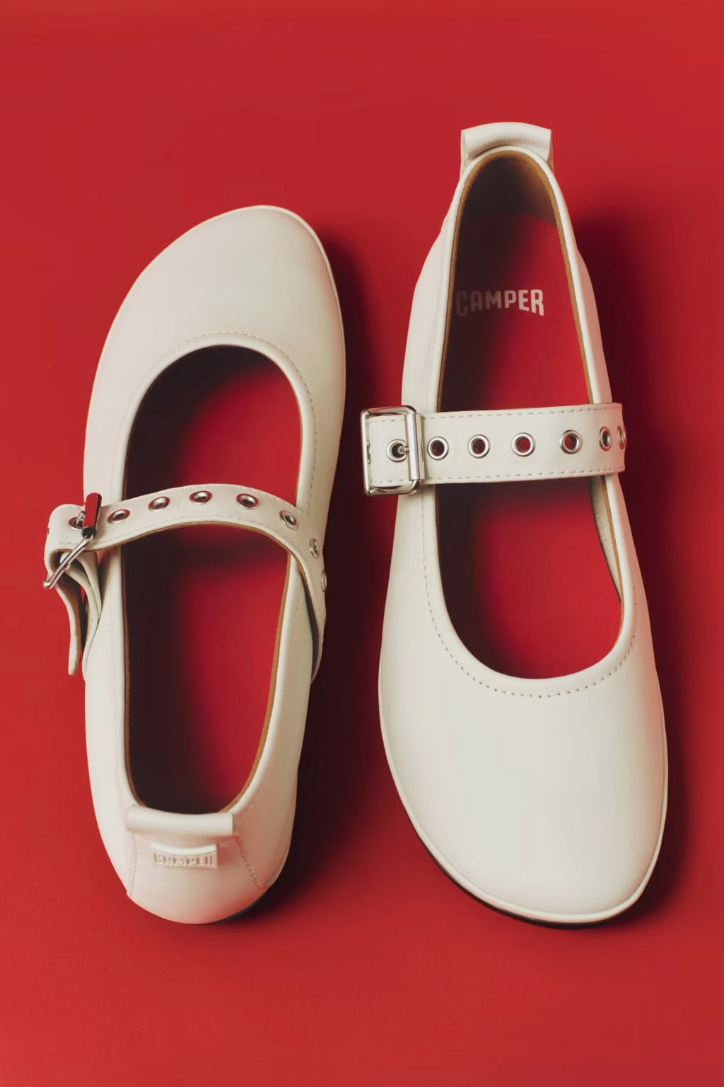 CAMPER | BALLARINES | DONA | RIGHT NINA WHITE NATURAL | BLANQ