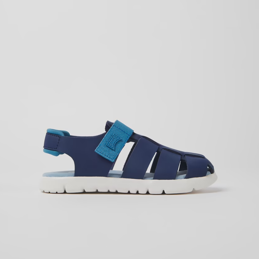 CAMPER | ZAPATOS CASUAL | ZAPATOS NIÑO | ORUGA SANDAL | AZUL