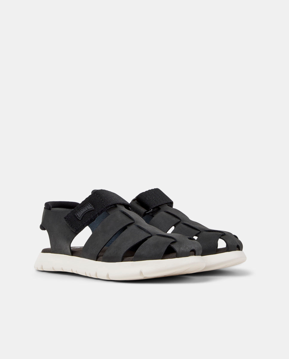 CAMPER Oruga para, black sandals unisex at Tascón