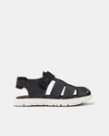 CAMPER Oruga para, black sandals unisex at Tascón
