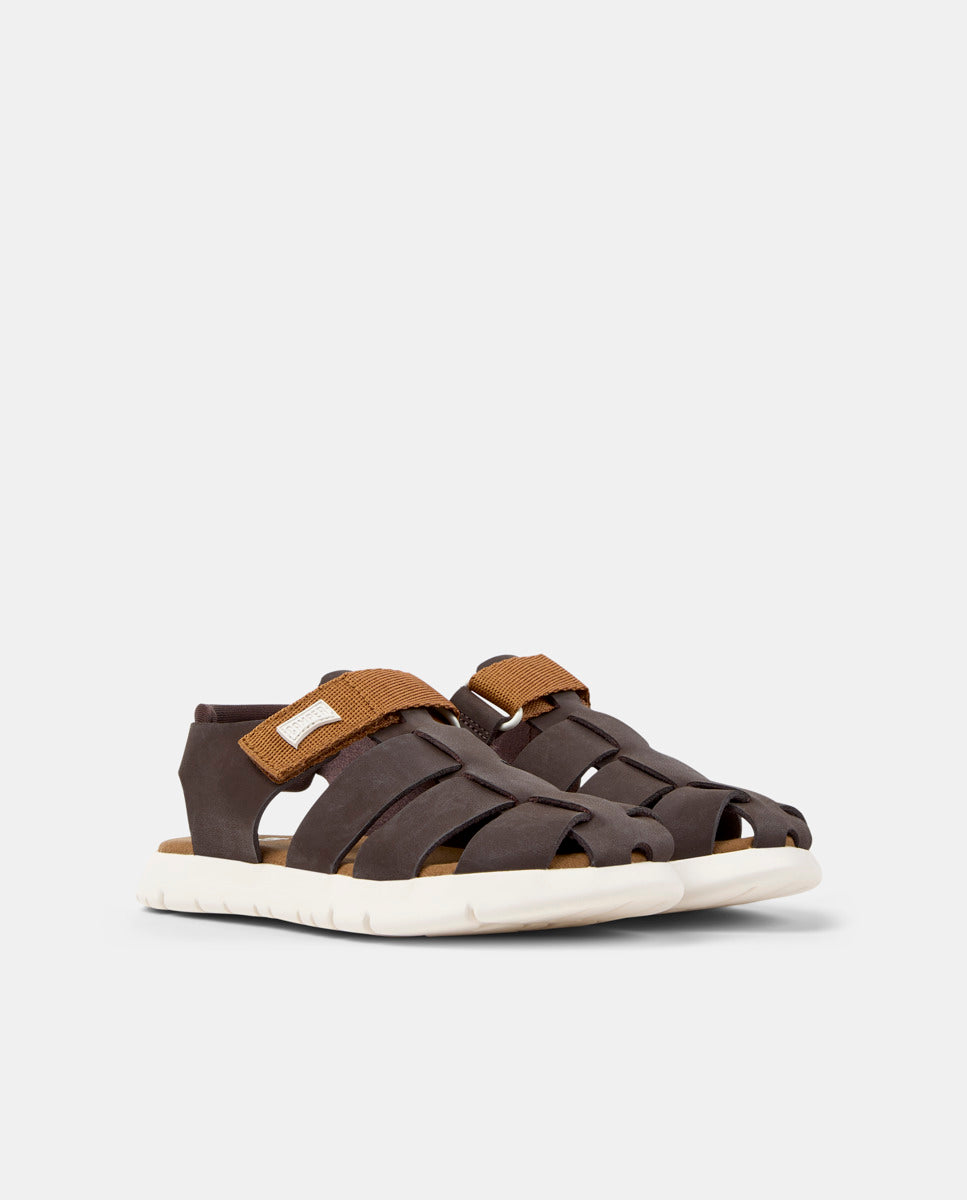 CAMPER Oruga para, brown sandals unisex at Tascón