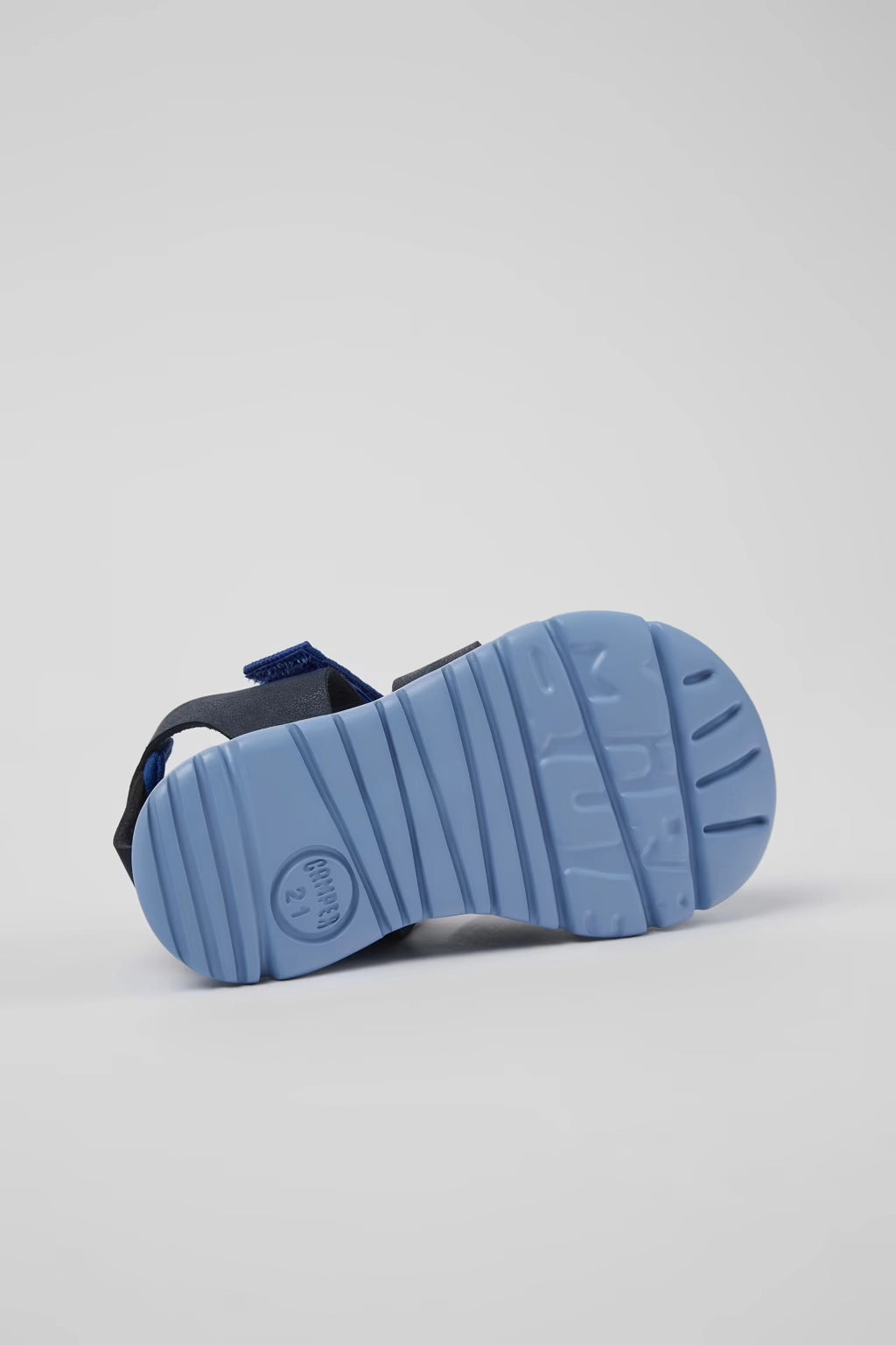 CAMPER Oruga Sandal: blu scarpe da bambino
