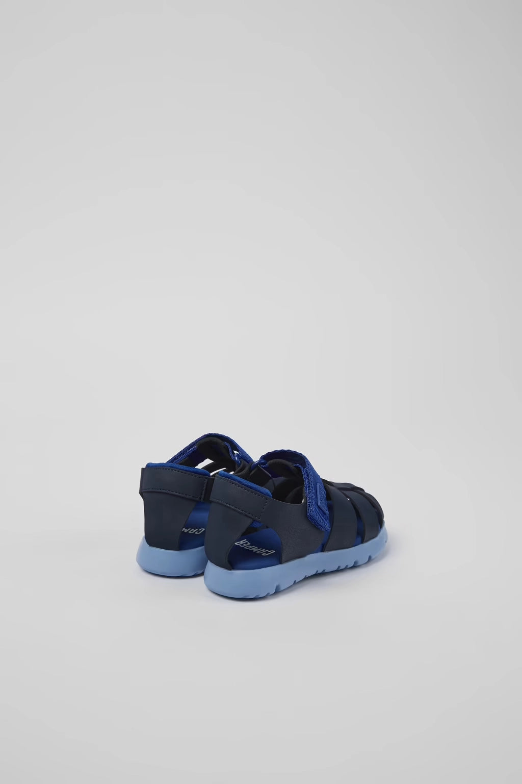 CAMPER Oruga Sandal: blu scarpe da bambino