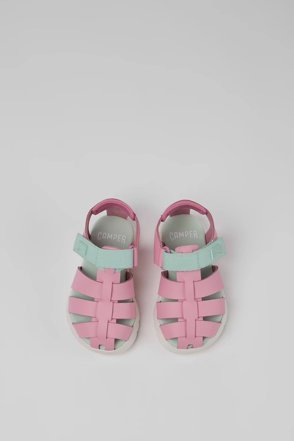 CAMPER Oruga Sandal: pink sandaler til drenge