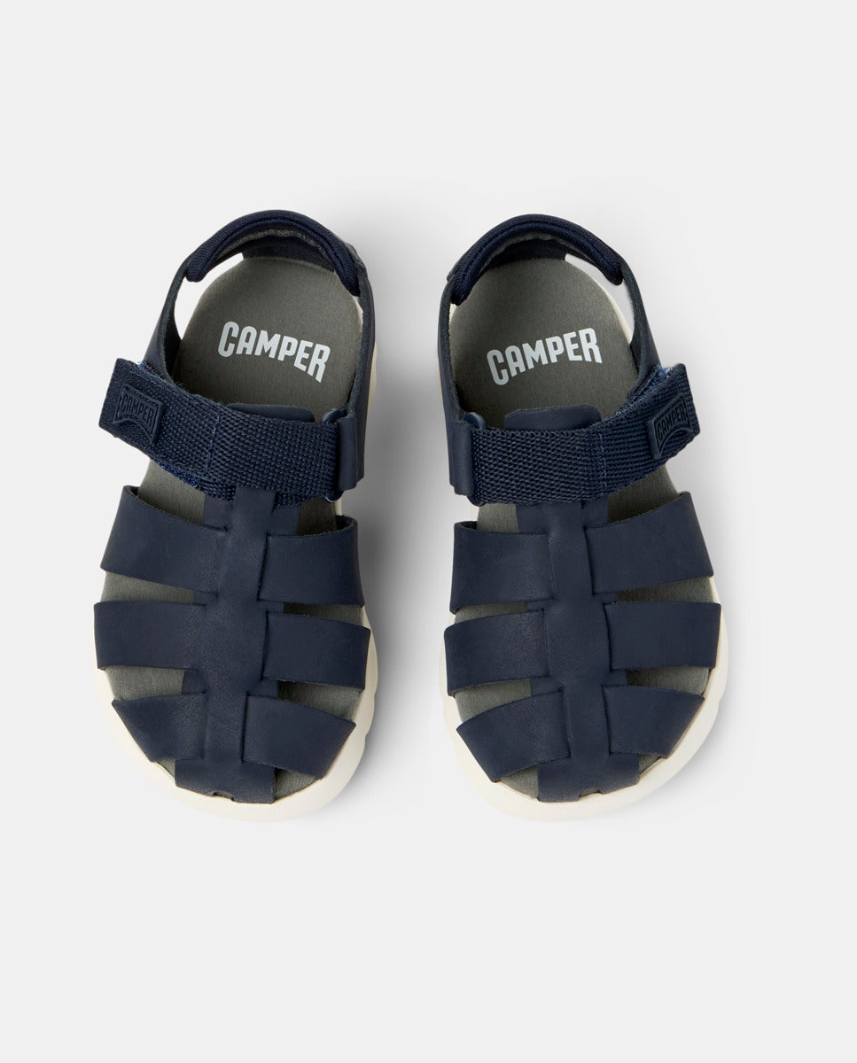 CAMPER Oruga para، صنادل أزرق للجنسين من Tascón