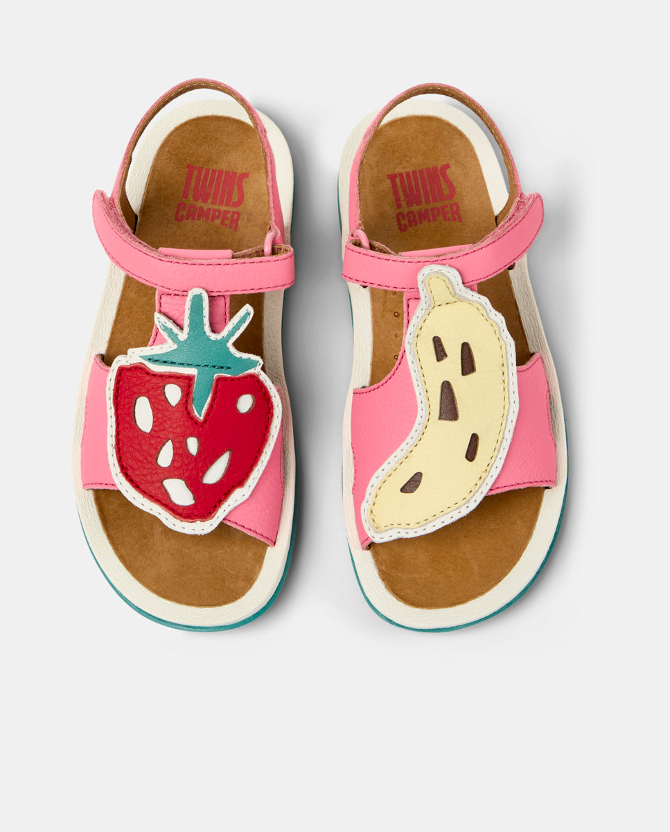 CAMPER Twins para، صنادل multicolor للجنسين من Tascón