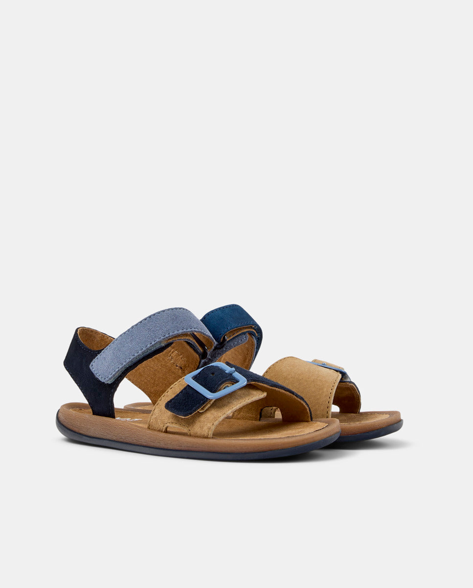 CAMPER Twins para, bruin sandalen unisex bij Tascón
