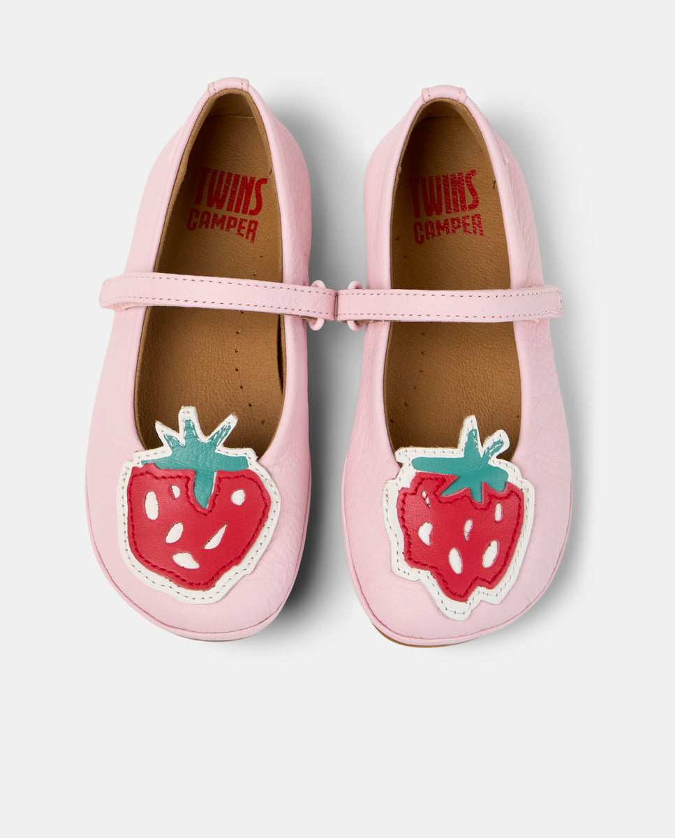 CAMPER Twins para, beige ballet flats unisex at Tascón