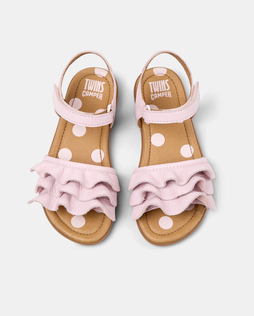Sandalias Camper Twins Beige para Unisex referencia K800676-003
