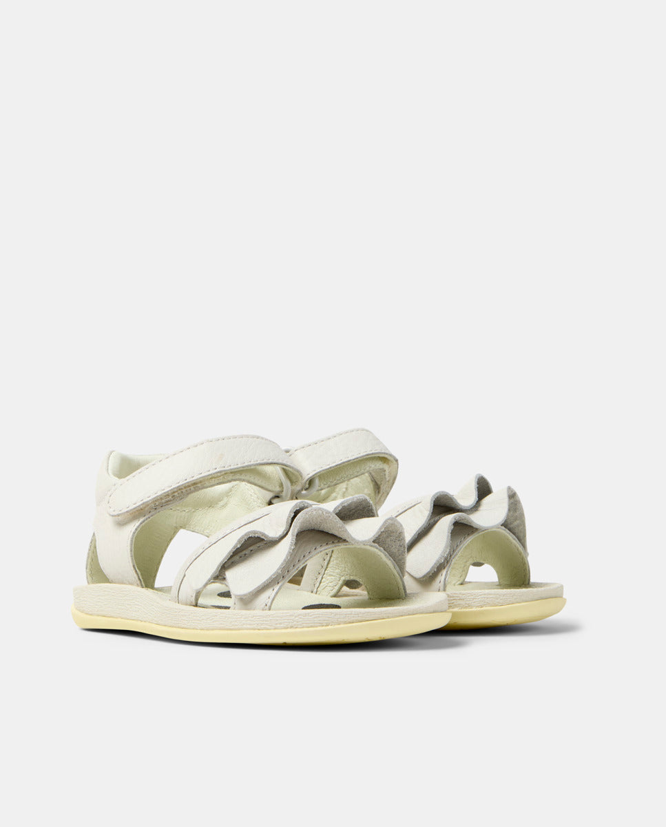 CAMPER Twins para, white sandals unisex at Tascón
