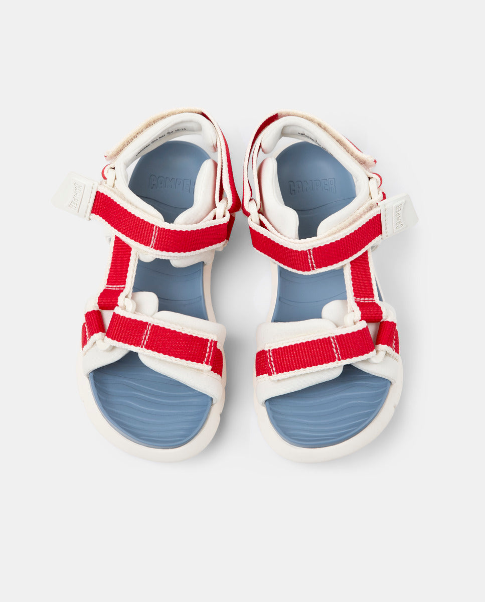 CAMPER Oruga para, red sandals unisex at Tascón