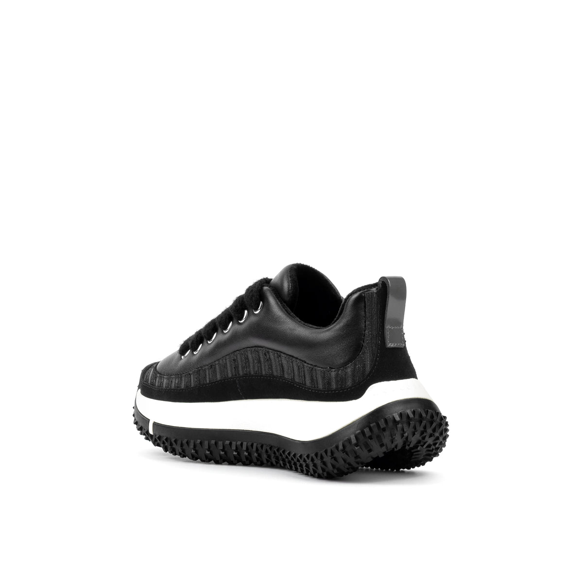 4CCCCEES | SNEAKERS DE VESTIR | MUJER | KAPOK PAVA OREO | NEGRO