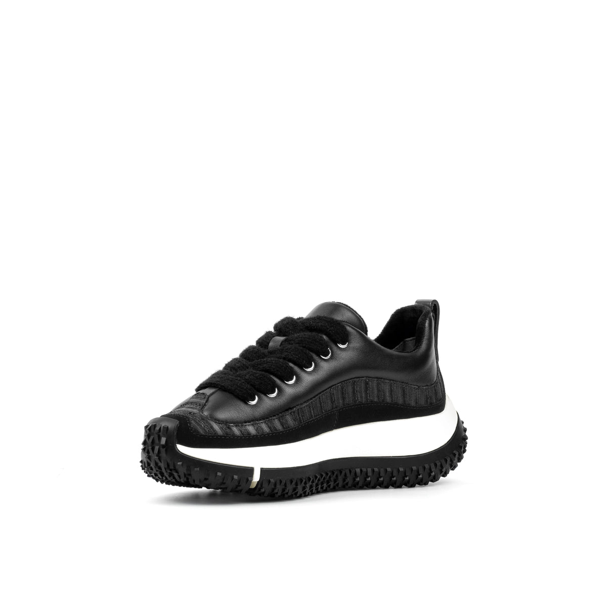 4CCCCEES | SNEAKERS DE VESTIR | MUJER | KAPOK PAVA OREO | NEGRO