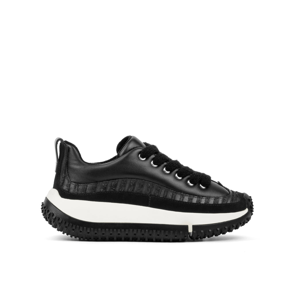 4CCCCEES | SNEAKERS DE VESTIR | MUJER | KAPOK PAVA OREO | NEGRO