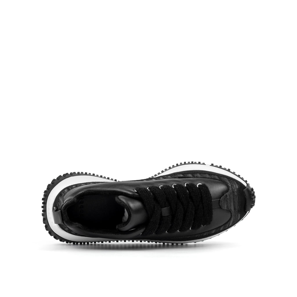 4CCCCEES | SNEAKERS DE VESTIR | MUJER | KAPOK PAVA OREO | NEGRO