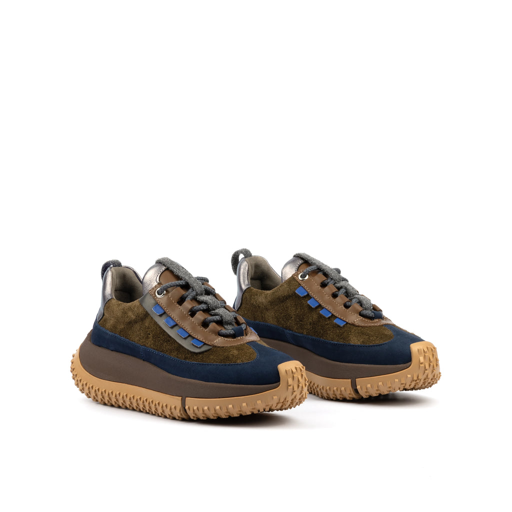 4CCCCEES | SNEAKERS DE VESTIR | MUJER | KAPOK PINTO CHOCO | MARRÓN