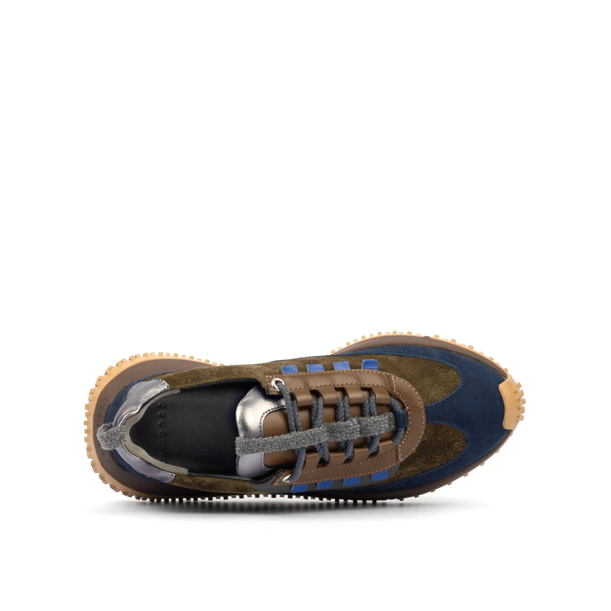 4CCCCEES | SNEAKERS DE VESTIR | MUJER | KAPOK PINTO CHOCO | MARRÓN