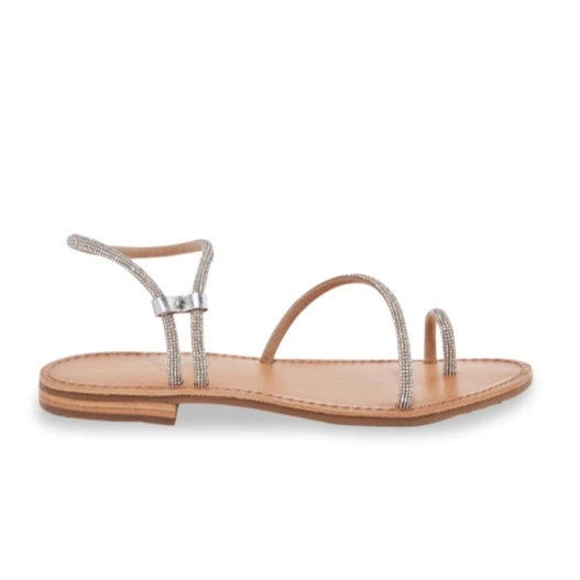 LES TROPEZIENNES Hodaxa Argent Silver: argento sandali da donna