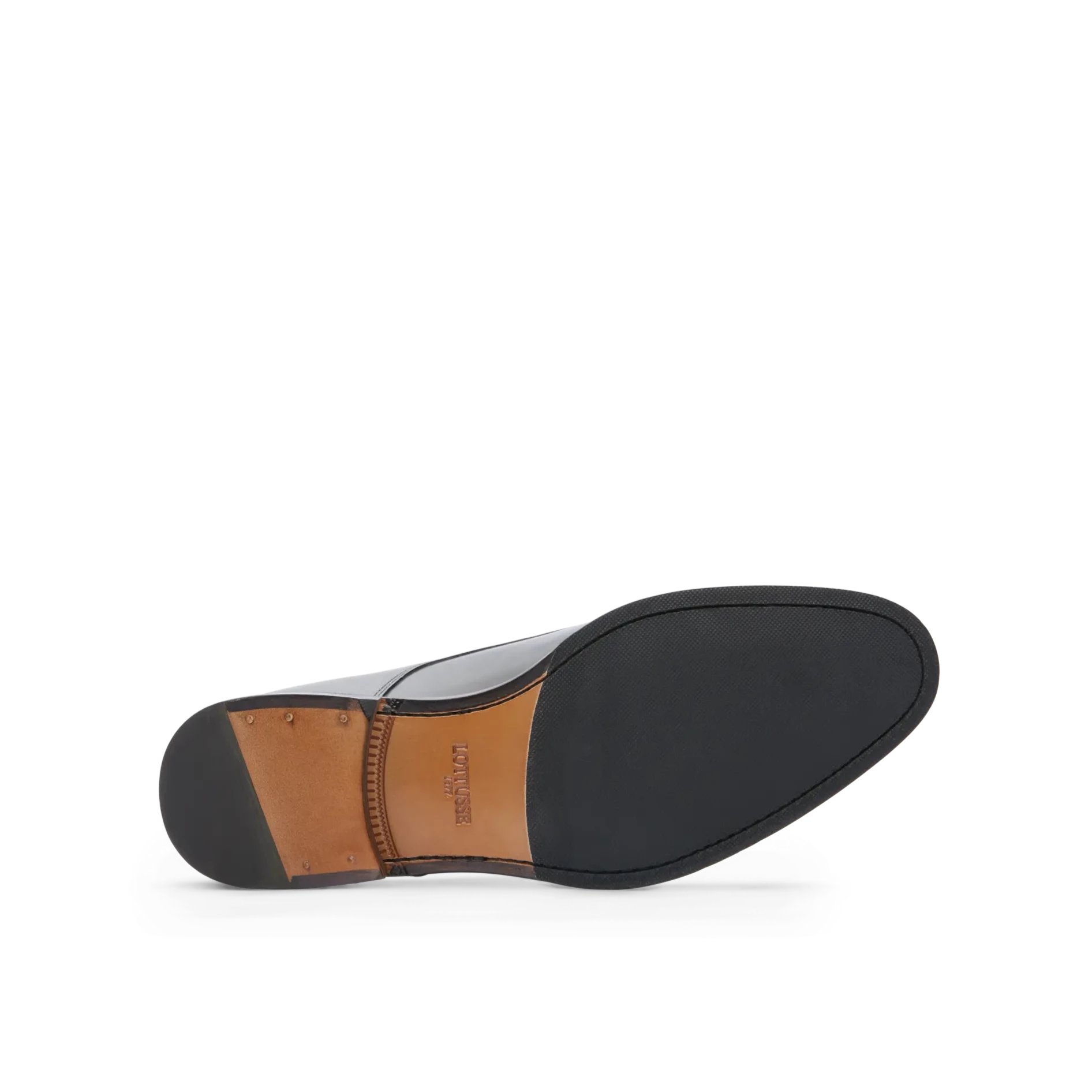 LOTTUSSE Lenox Ebony Negro SPAY NAT: черный обувь для мужчин