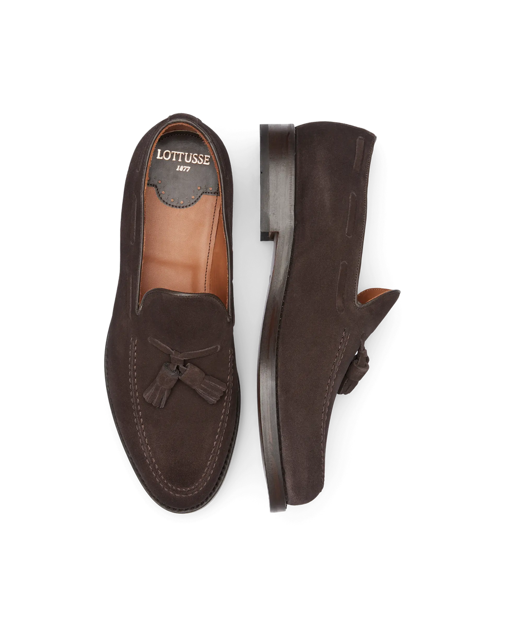 LOTTUSSE Náuticos ANTE MOCA: braun Schuhe für Herren