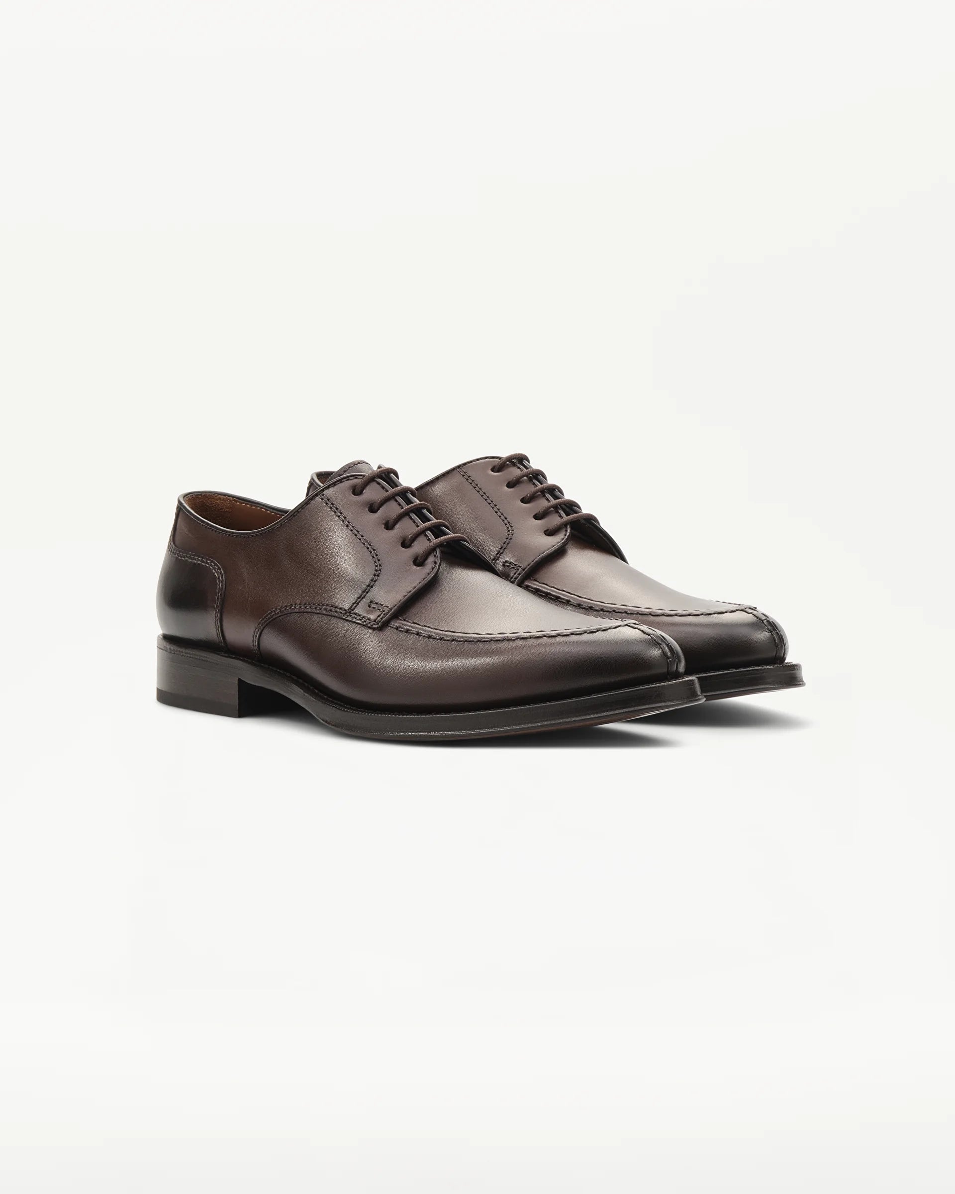LOTTUSSE Derby Mocasín Premium PIEL MOCA: brown shoes for men